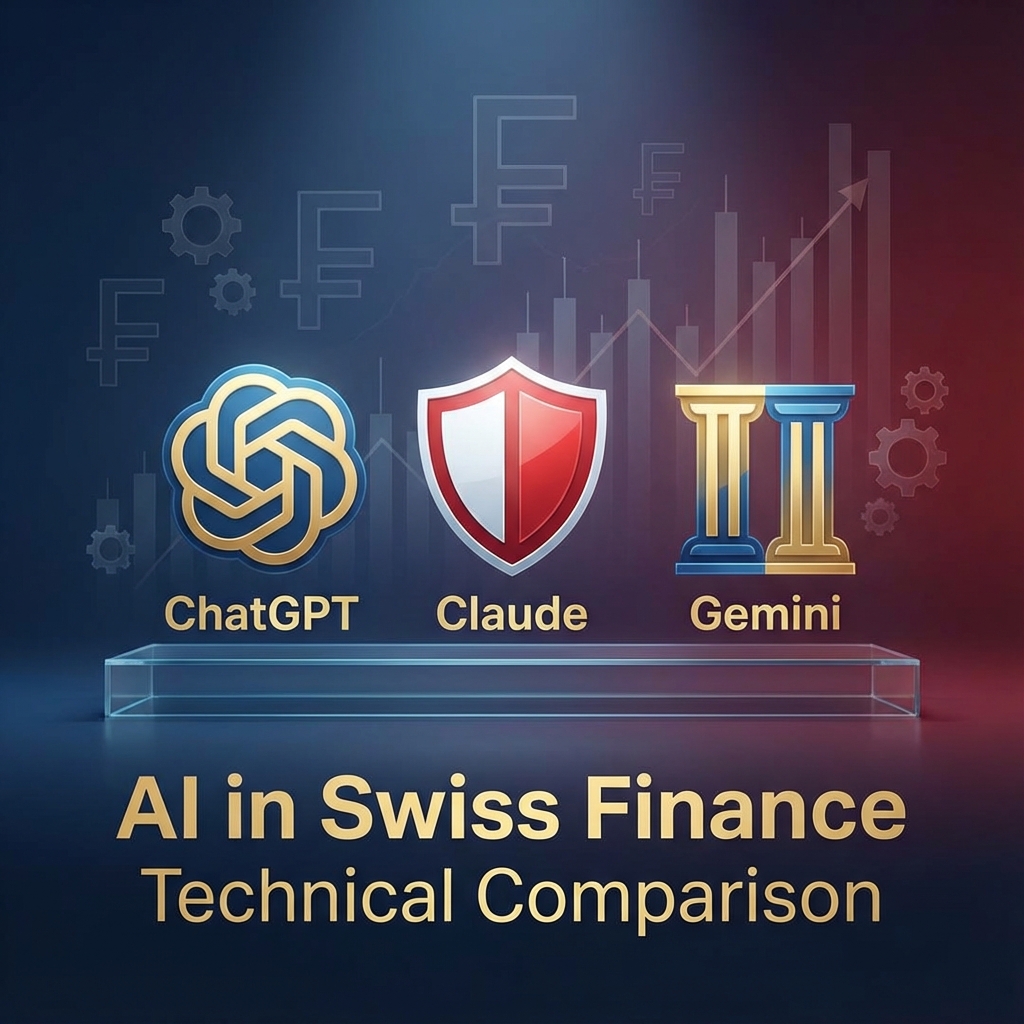ChatGPT vs Claude vs Gemini für Schweizer Finanzen 2026: Der ultimative AI-Assistenten-Vergleich